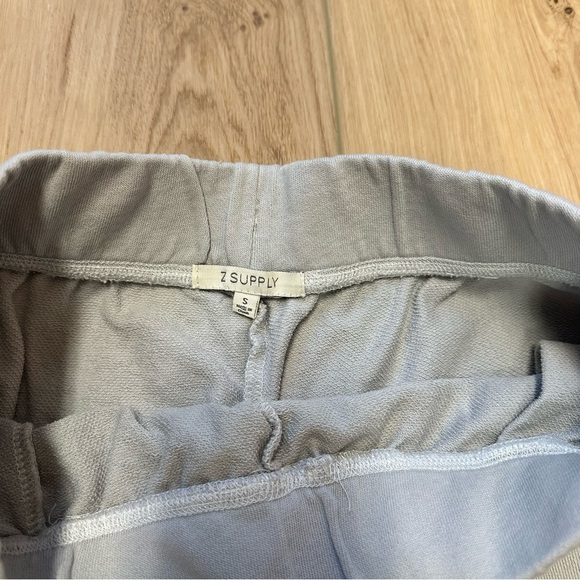 Z Supply Women’s Cyprus Washed Wide Leg Lounge Pant Sz Small Blue Mist - Picture 10 of 15